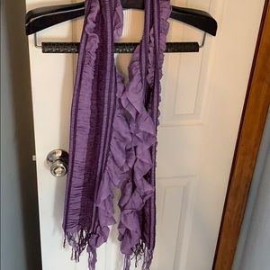 Purple scarf